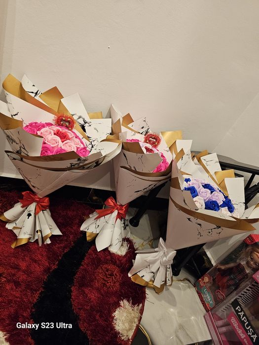 Buchet trandafiri eterni