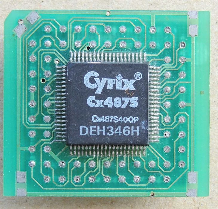 Cyrix Cx487S Cx487S40QP Testat