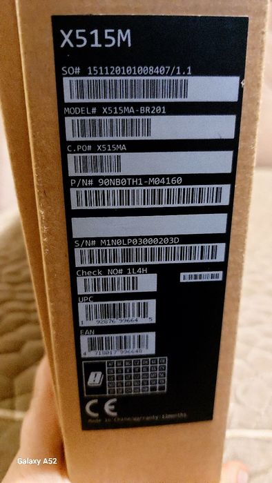 Обмен ноутбук Асус X515Ma