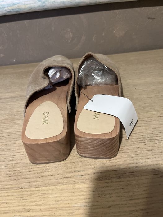 Дсмско сабо с дървена подметка , номер38