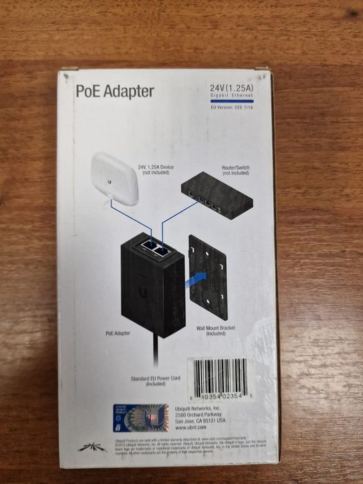 Ubiquiti PoE Adapter 24V