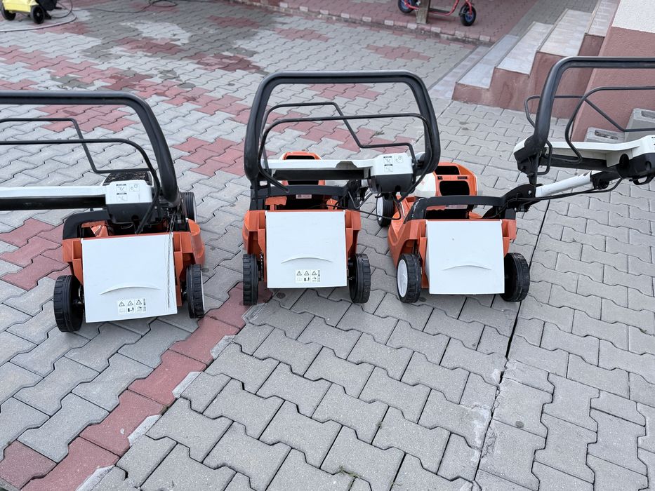 Masini tuns gazon STIHL RMA 448 TC fara acumulatori si lame