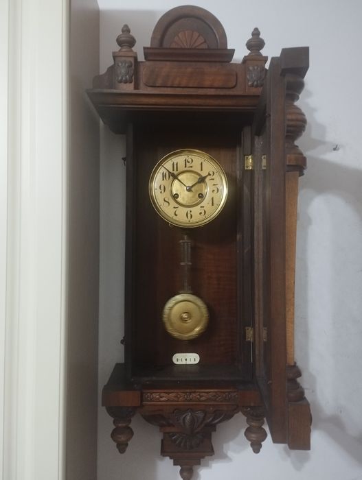 Ceas pendula de perete Junghans 1917 cu pendul