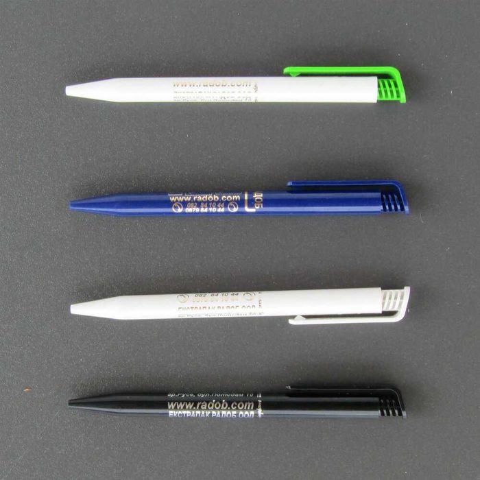 Рекламни химикалки с GOLD печат с вашето лого