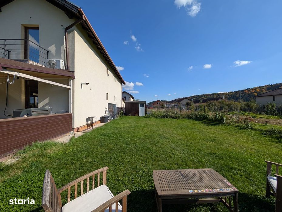 Oportunitate! Duplex mobilat, curte 344mp, terasa, zona RAR Gilau