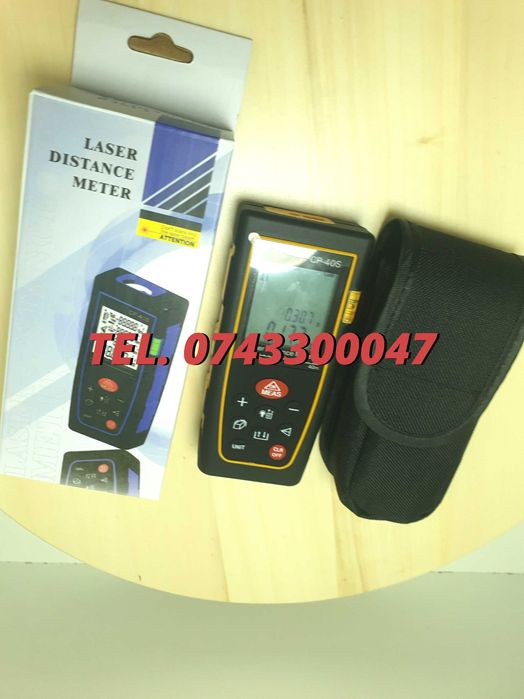 Telemetru Laser Cu Display 40m