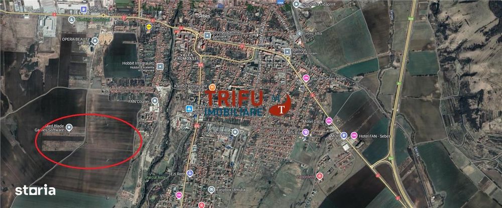 Teren de vanzare 600 mp in Sebes