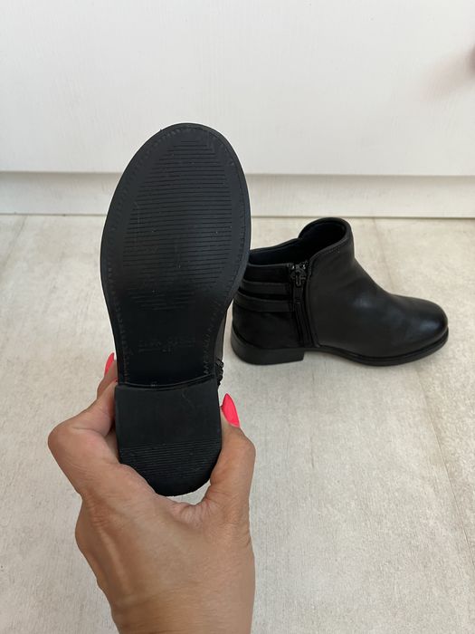 Високи кожени кецове Geox и боти от естествена кожа на Zara, номер 27