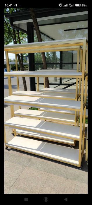 Стеллаж дукон ва кошка максадлар учун