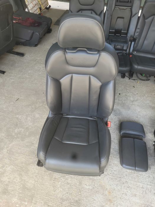 Interior Audi Q7 4M S-line 2016-2022 Piele  Incalzire scaune, memorii