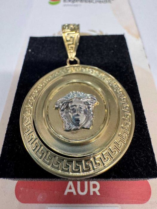 Medalion din aur 14k (69694.2/ 10 Pacurari 1) garantie 2 ani!