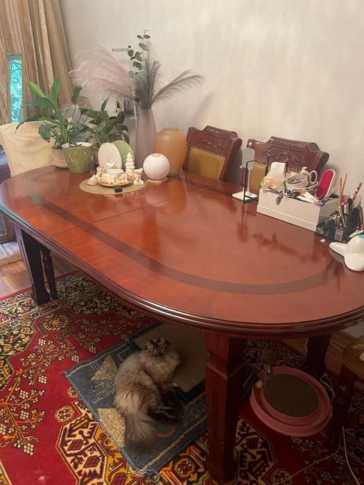 Стол раздвижной массив