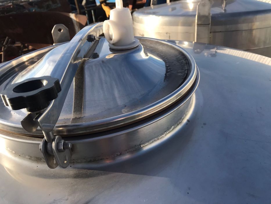 Bazin inox 1600 litri alimentar pentru vin