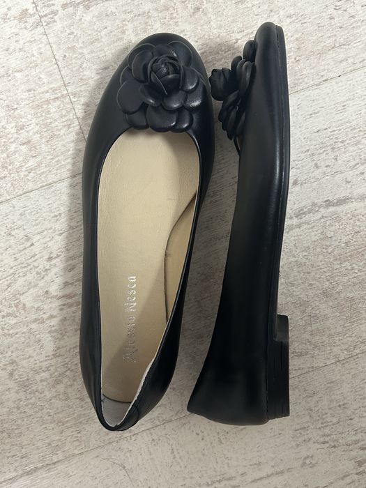 Туфли балетки черные 38р