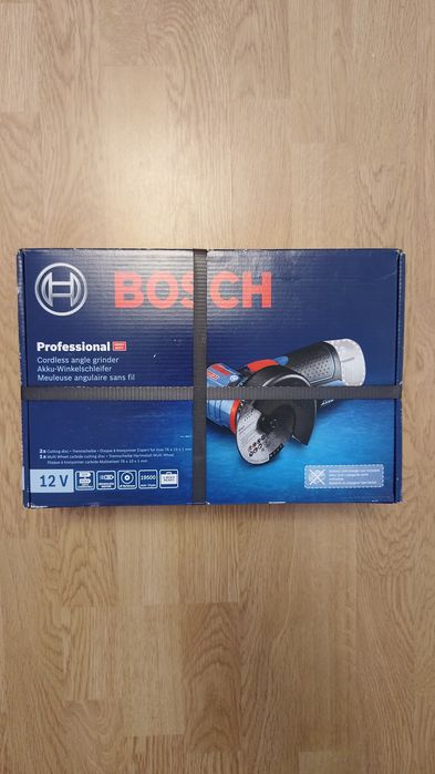 Vând mini flex/polizor unghiular Bosch Professional GWS 12 V-76 Nou