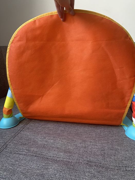 Covoraș de joacă cu pod de joacă și pernă - Animale