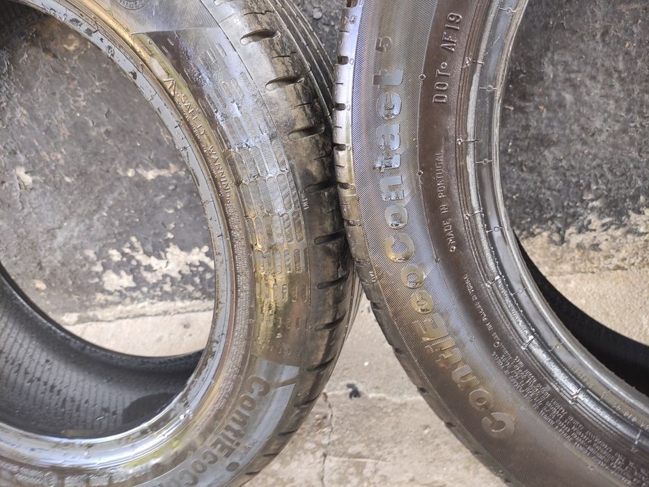 Vand 2 anvelope vara Continental Ecocontact 5 195/55 R16 H XL