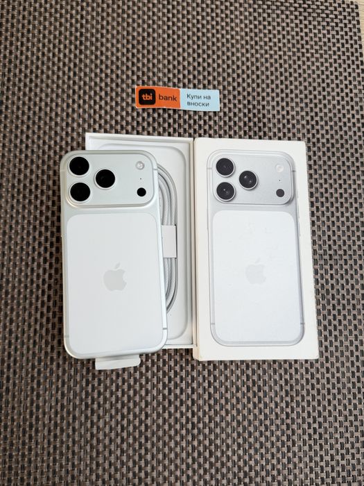 НОВ! *ЛИЗИНГ* iPhone 17 Pro 256Gb Silver / Гаранция