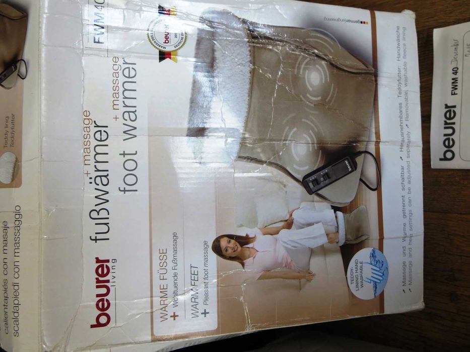 Beurer FWM40 Термоподложка с масажор за кракa