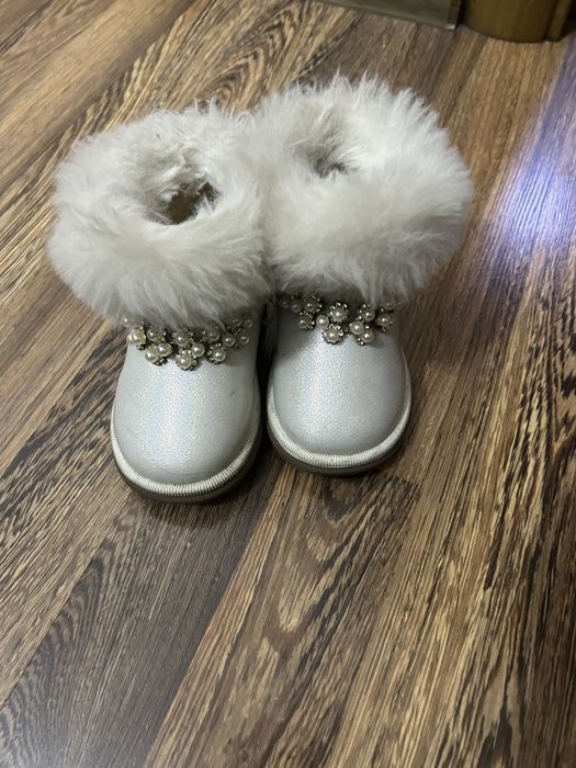 Ботинки на меху детские