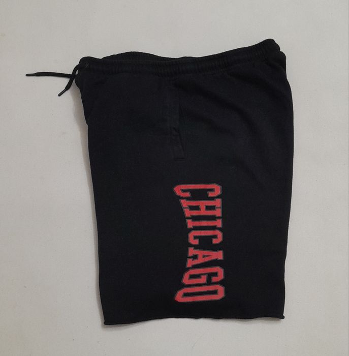 Pantaloni scurti NBA Chicago Bulls black, mărimea XL (man)