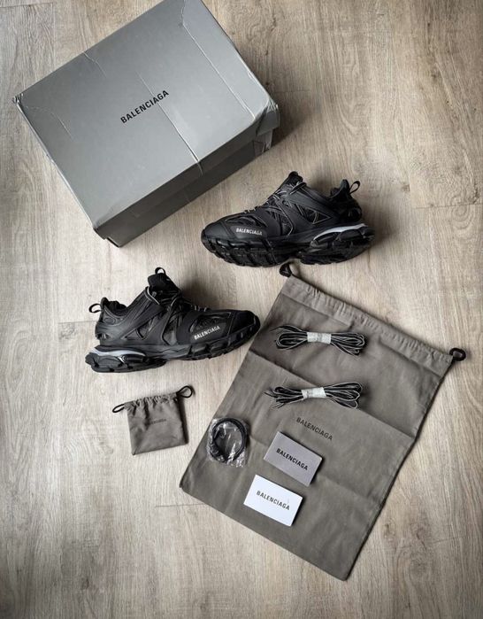 SUMMER SALE# Balenciaga Track Led Triple Black -