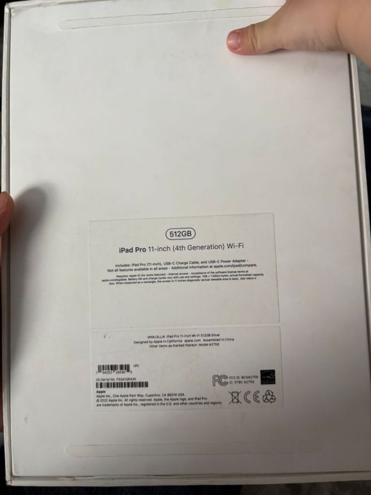 IPad pro 11 m2 512 gb