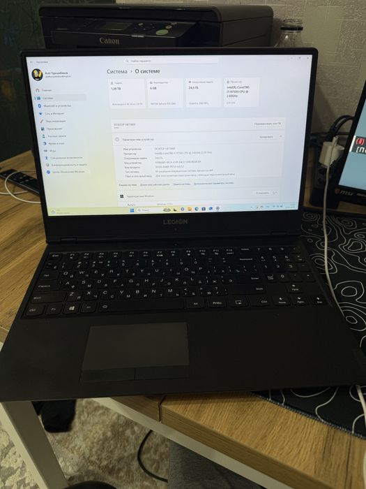 Ноутбук на ртх2060 6гб