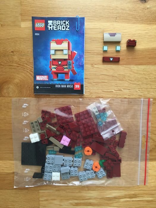 Lego BrickHeadz 41604 Iron Man MK50