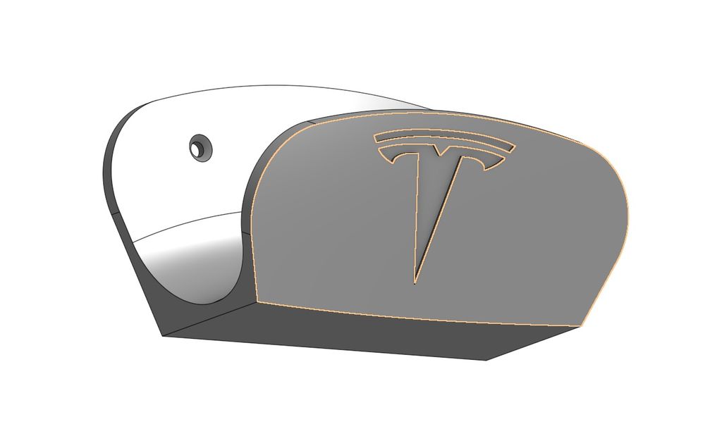 Tesla държач за кабел на зарядна станция