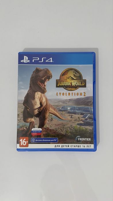 Диск на playstation 4 “Jurassic world evolution 2”
