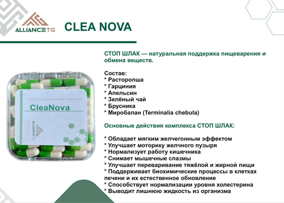 Clean Nova стоп шлак