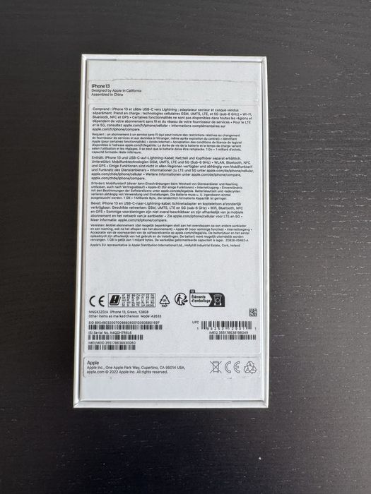 Iphone 13 зелен 128гб