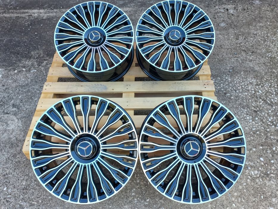 18 Mercedes Maybach 8j-9j et43-49 E R S ML GL Class 4Matic 4x4 Black