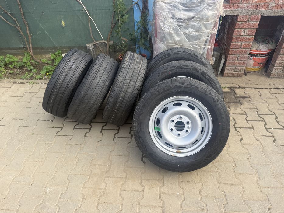 Set de 4 sau 6 roti noi Continental iveco 225/65 16 R