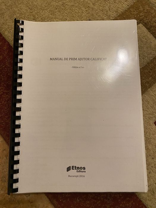 Manual de prim ajutor calificat