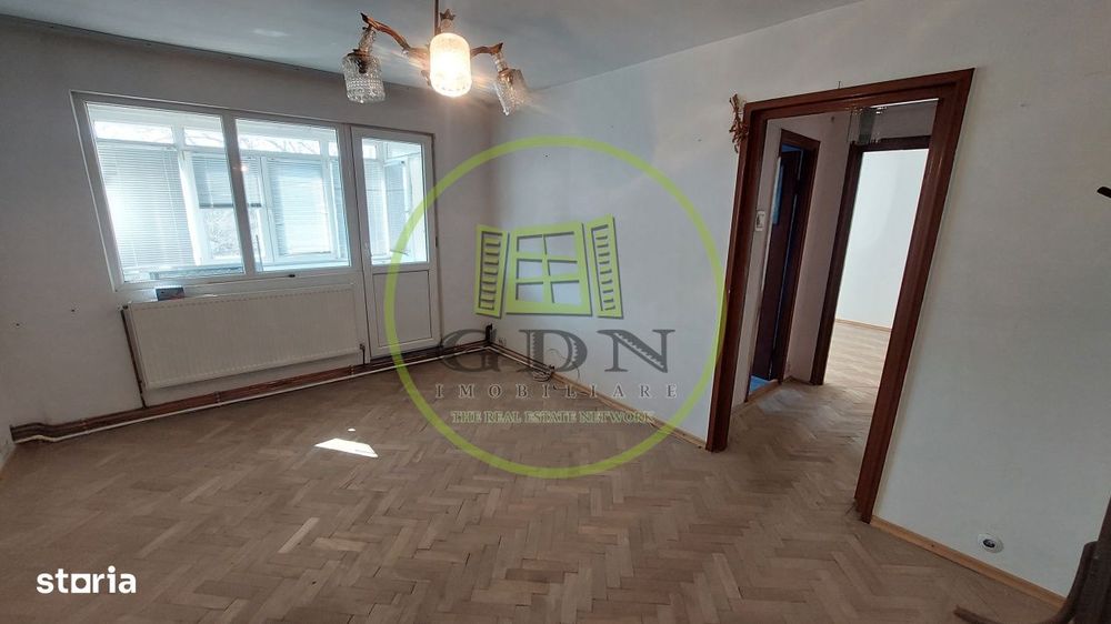 Apartament doua camere semidecomandat, 50 mp, cartier Brazda zona Big