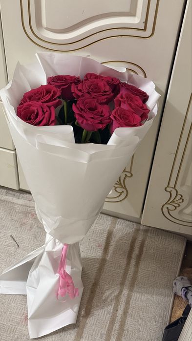 Қызыл Роза гүл арзан бағада сатылады