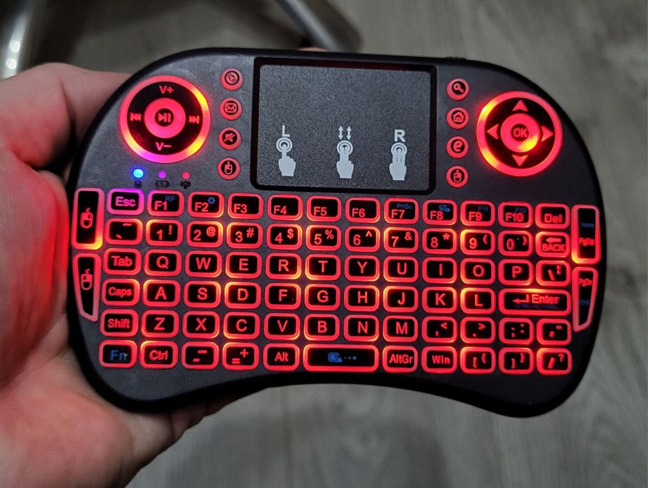 Mini keyboard, mini tastatura tv, telecomanda wireless