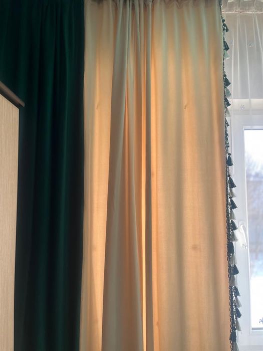 Шторы бархатные блэкаут