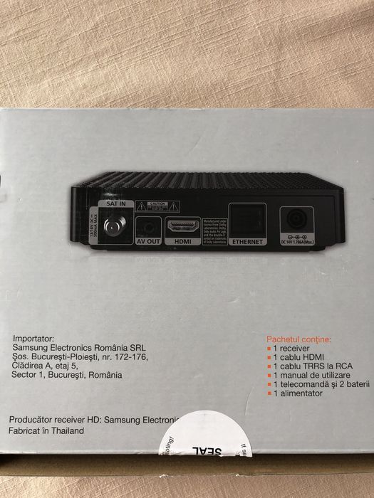 Receiver  HD nou, iesire HDMI