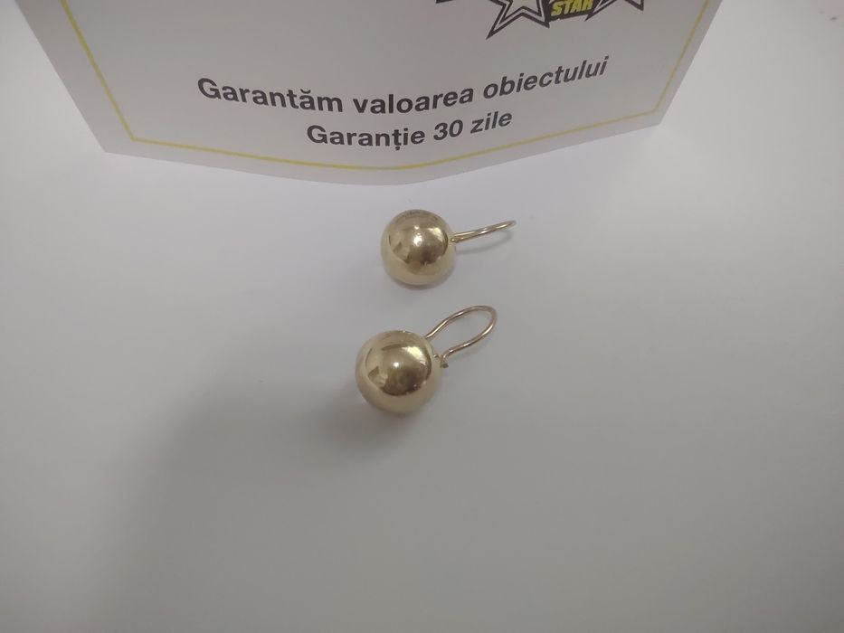 Cercei aur 14k efn