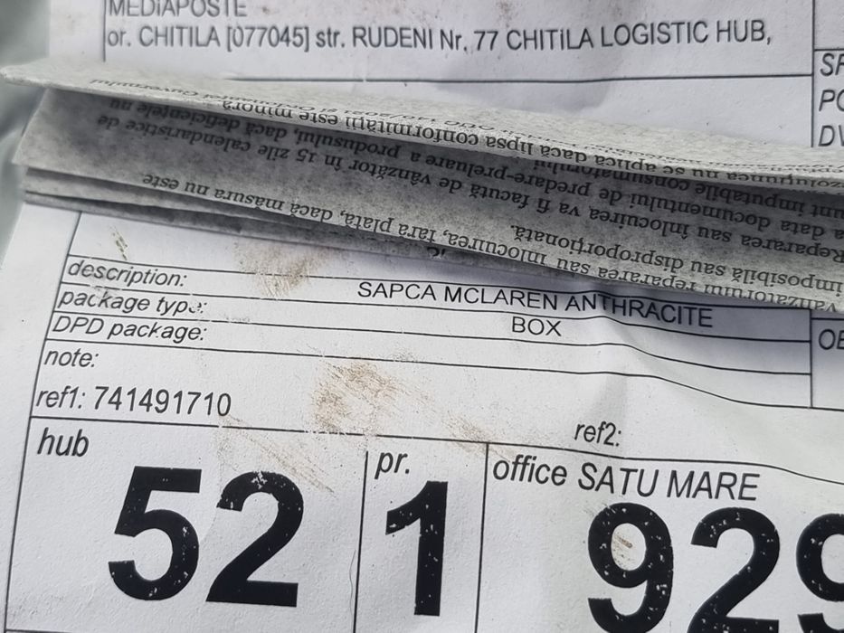 Șapcă Mclaren Anthracite (noua, sigilată)