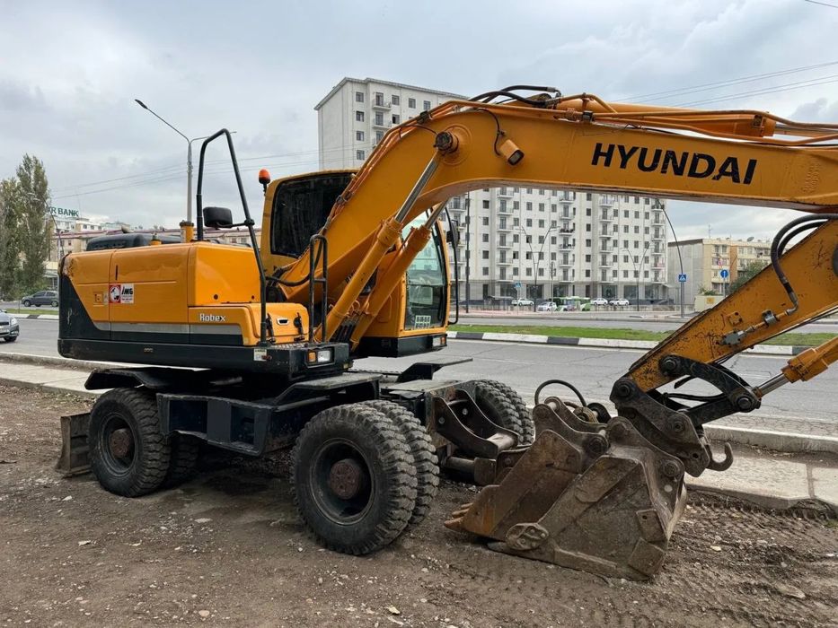 Услуги эксковатора кубовик hyundai w140