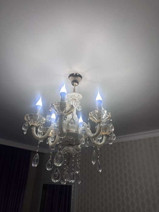 Люстра Турция керамика хрусталь