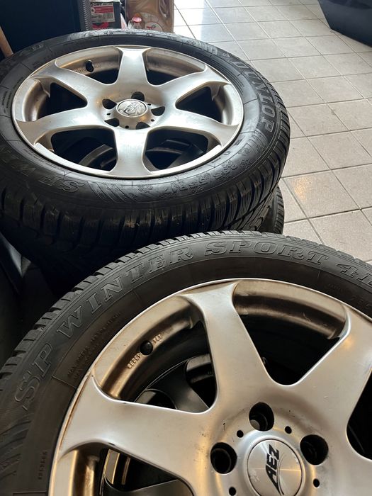 Джанти 17” 5x112 + Зимни гуми Dunlop 235/55/17
