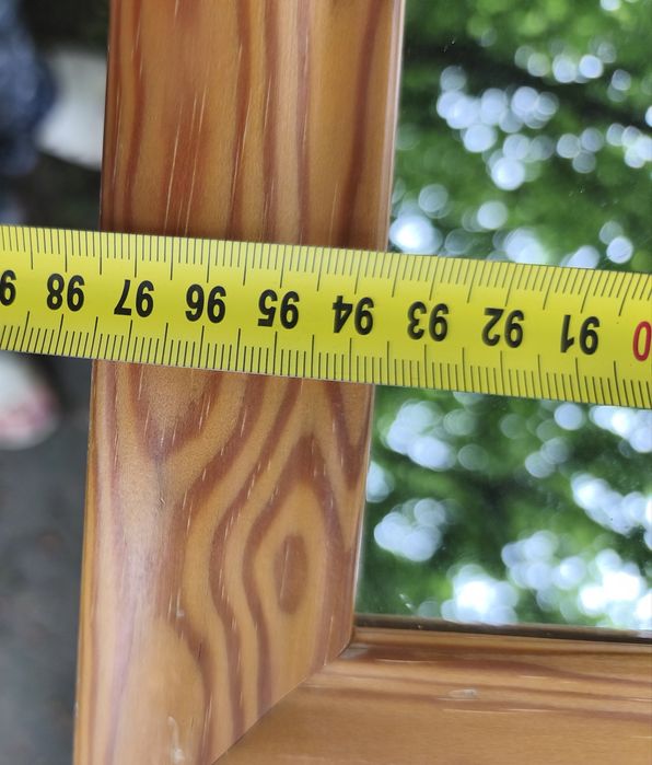 Oglinda hol in ramă din lemn