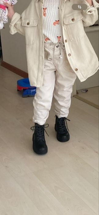 Манго кидс ботинки детские