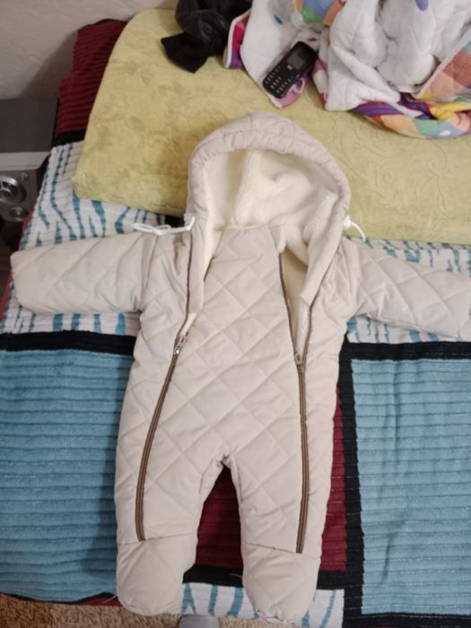 Детский зимний комбинезон на девочку