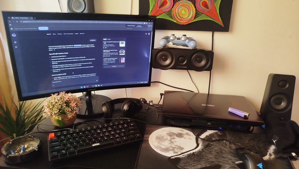 Vând Laptop Gaming Asus Rog,vine însoțit de încărcător original